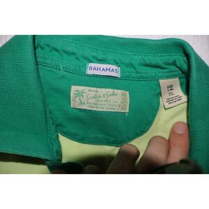VINTAGE DUTCH 1980's RARE Scotch & Soda Green Polo - Size XL